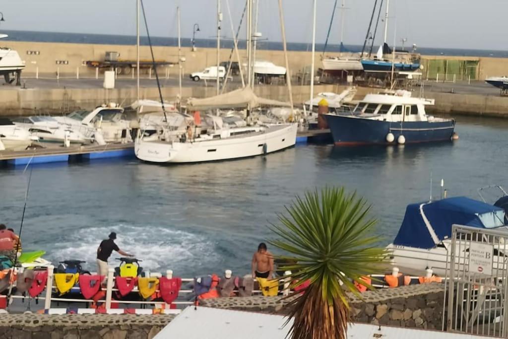 Maximar Apartment 8 Bed Places, Heated Swimmingpool Arona  Buitenkant foto