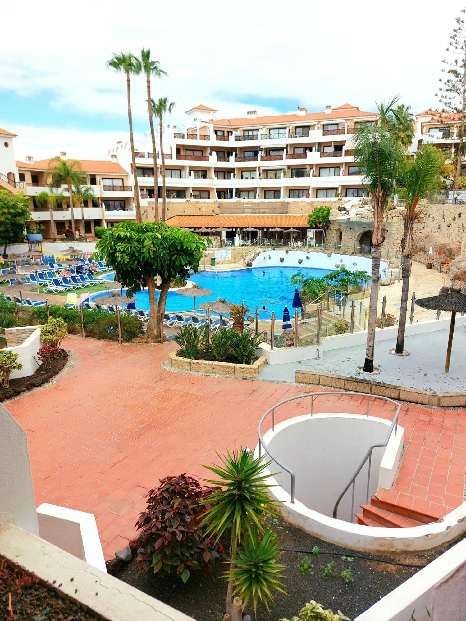 Maximar Apartment 8 Bed Places, Heated Swimmingpool Arona  Buitenkant foto